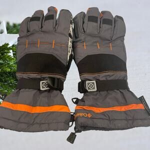 Columbia OmniTech Winter Gloves Mens Medium Black Waterproof Breathable Ski Snow